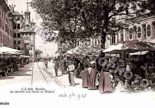 Ville de GENEVE Carte postale ancienne