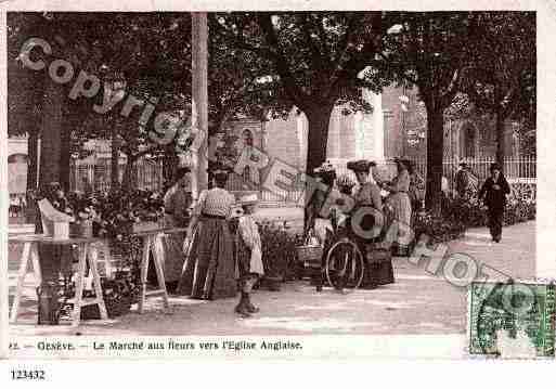 Ville de GENEVE Carte postale ancienne