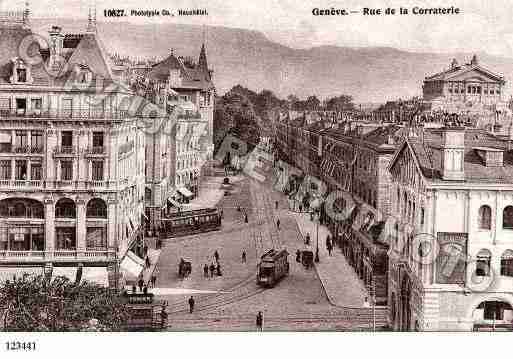 Ville de GENEVE Carte postale ancienne