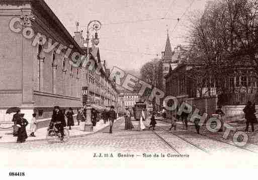 Ville de GENEVE Carte postale ancienne