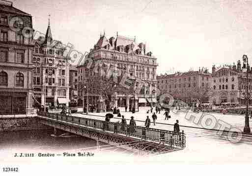 Ville de GENEVE Carte postale ancienne