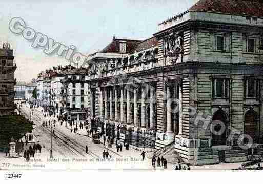 Ville de GENEVE Carte postale ancienne