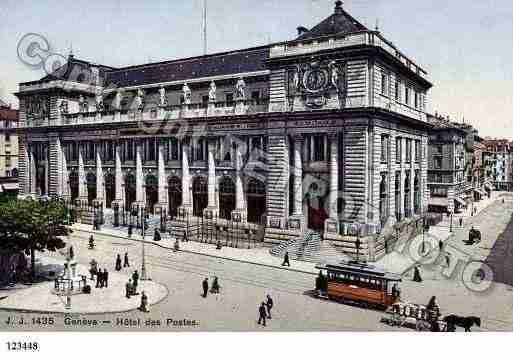 Ville de GENEVE Carte postale ancienne