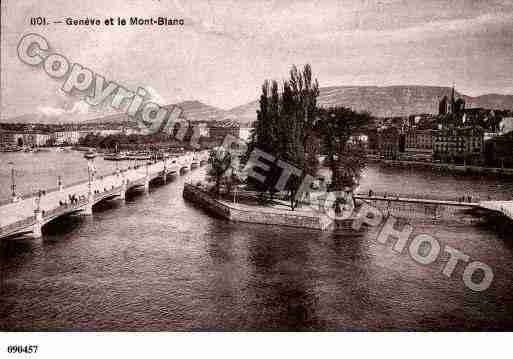 Ville de GENEVE Carte postale ancienne