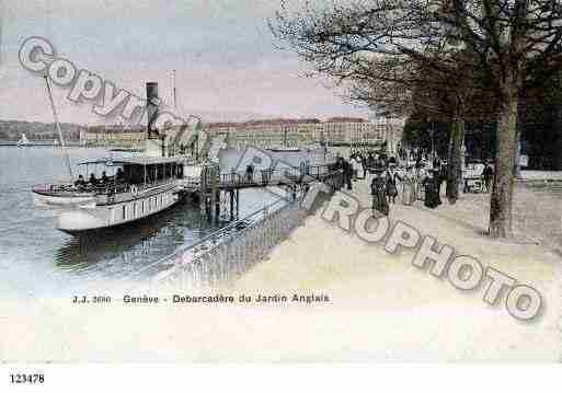 Ville de GENEVE Carte postale ancienne