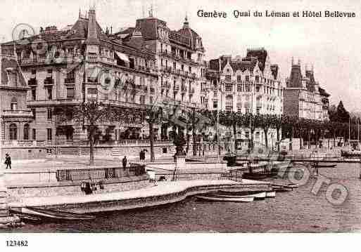 Ville de GENEVE Carte postale ancienne