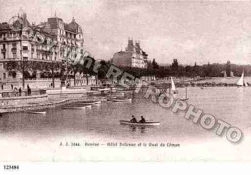 Ville de GENEVE Carte postale ancienne