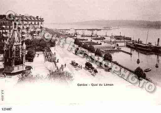 Ville de GENEVE Carte postale ancienne