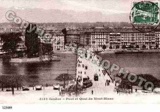 Ville de GENEVE Carte postale ancienne