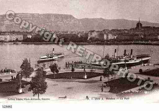 Ville de GENEVE Carte postale ancienne