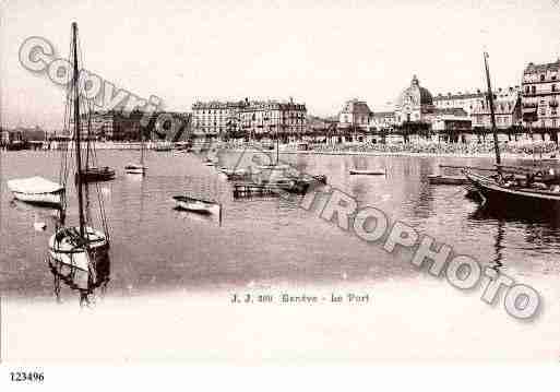 Ville de GENEVE Carte postale ancienne