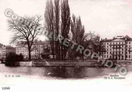 Ville de GENEVE Carte postale ancienne