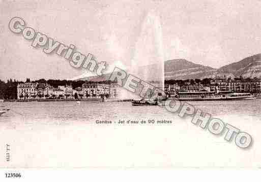 Ville de GENEVE Carte postale ancienne