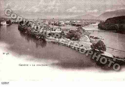 Ville de GENEVE Carte postale ancienne