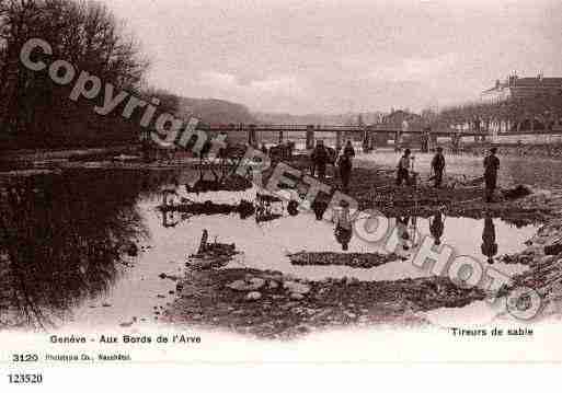 Ville de GENEVE Carte postale ancienne