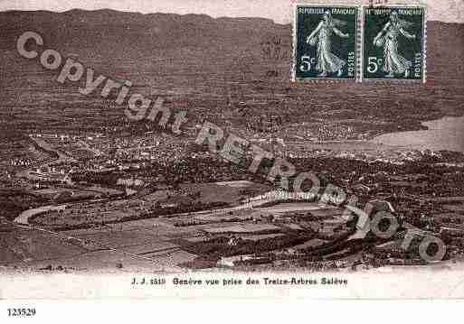 Ville de GENEVE Carte postale ancienne