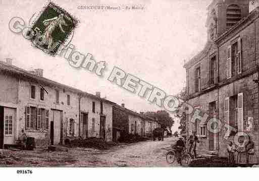 Ville de GENICOURTSOUSCONDE Carte postale ancienne