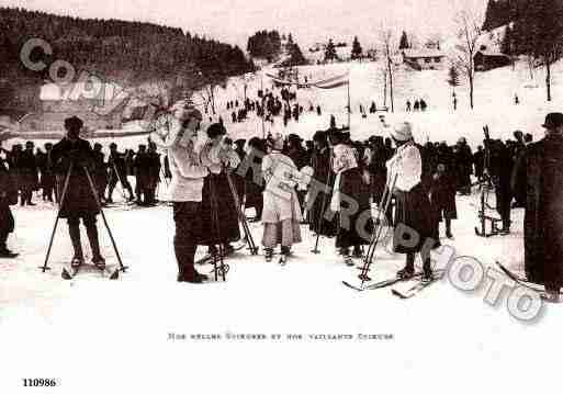 Ville de GERARDMER Carte postale ancienne