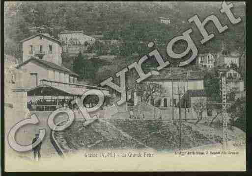 Ville de GRASSE Carte postale ancienne