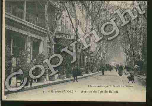 Ville de GRASSE Carte postale ancienne