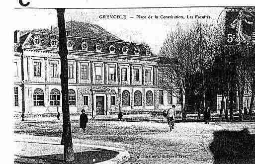 Ville de GRENOBLE Carte postale ancienne