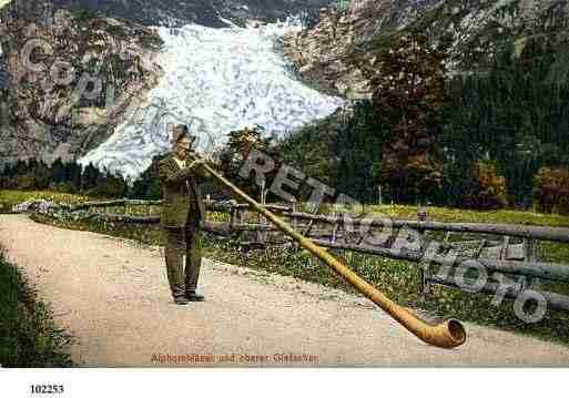 Ville de GRINDELWALD Carte postale ancienne