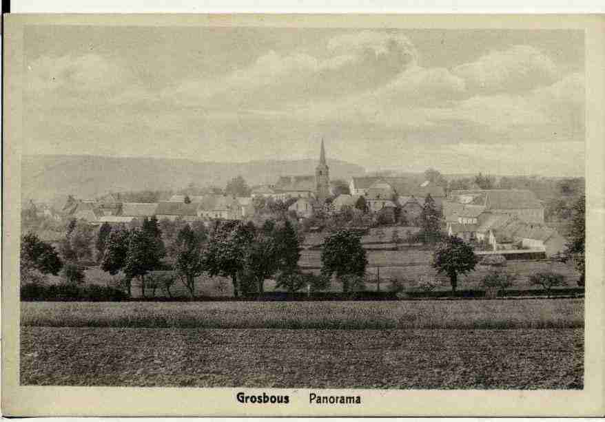 Ville de GROSBOUS Carte postale ancienne