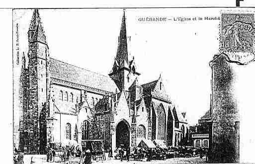 Ville de GUERANDE Carte postale ancienne