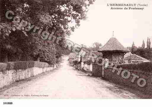 Ville de HERMENAULT(\\\') Carte postale ancienne