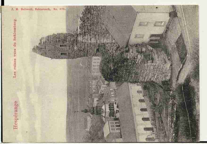 Ville de HESPERANGE Carte postale ancienne