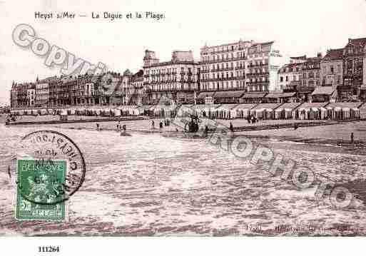 Ville de HEYST Carte postale ancienne