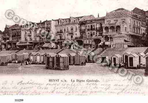 Ville de HEYST Carte postale ancienne