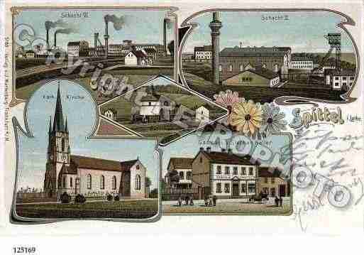 Ville de HOPITAL(L\') Carte postale ancienne