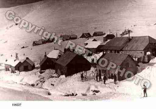 Ville de HUEZ Carte postale ancienne