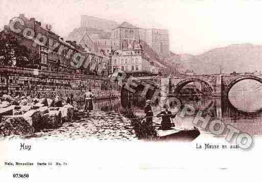 Ville de HUY Carte postale ancienne