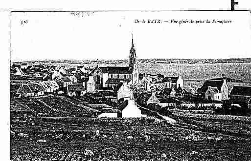 Ville de ILEDEBATZ Carte postale ancienne