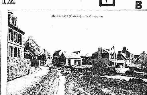 Ville de ILEDEBATZ Carte postale ancienne