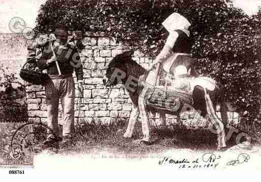 Ville de ILEDERE Carte postale ancienne