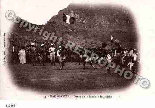 Ville de IMANDABE Carte postale ancienne