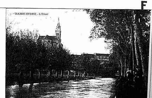 Ville de INDRE Carte postale ancienne