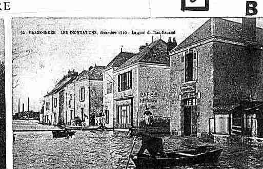 Ville de INDRE Carte postale ancienne