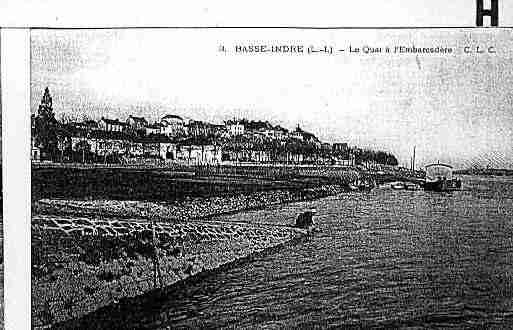 Ville de INDRE Carte postale ancienne