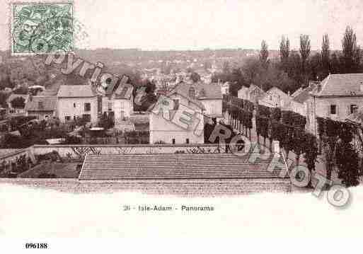 Ville de ISLEADAM(L\\\') Carte postale ancienne