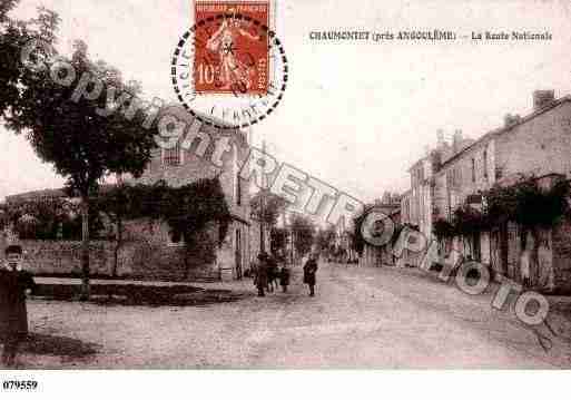 Ville de ISLED\'ESPAGNAC(L\') Carte postale ancienne