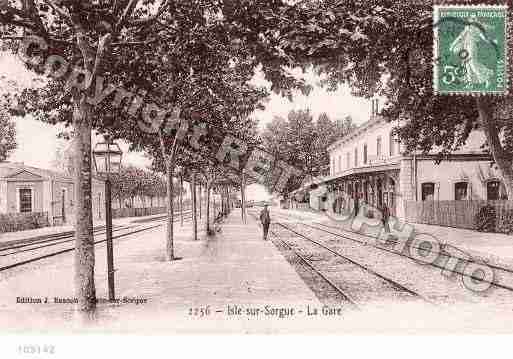 Ville de ISLESURLASORGUE(L\') Carte postale ancienne