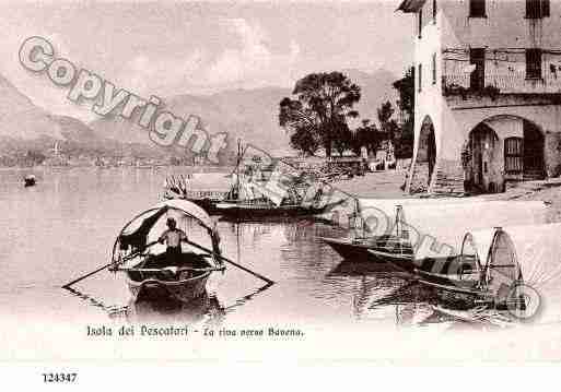 Ville de ISOLADEIPESCATORI Carte postale ancienne