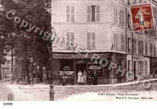 Ville de IVRYSURSEINE Carte postale ancienne