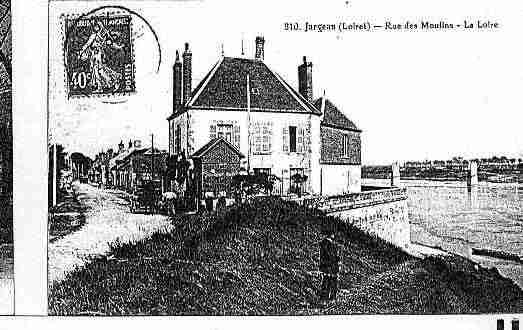 Ville de JARGEAU Carte postale ancienne