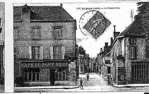 Ville de JARGEAU Carte postale ancienne