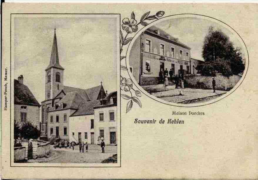 Ville de KEHLEN Carte postale ancienne